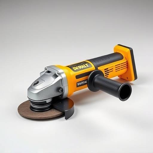 DeWalt Vinkelsliper med gult og svart design